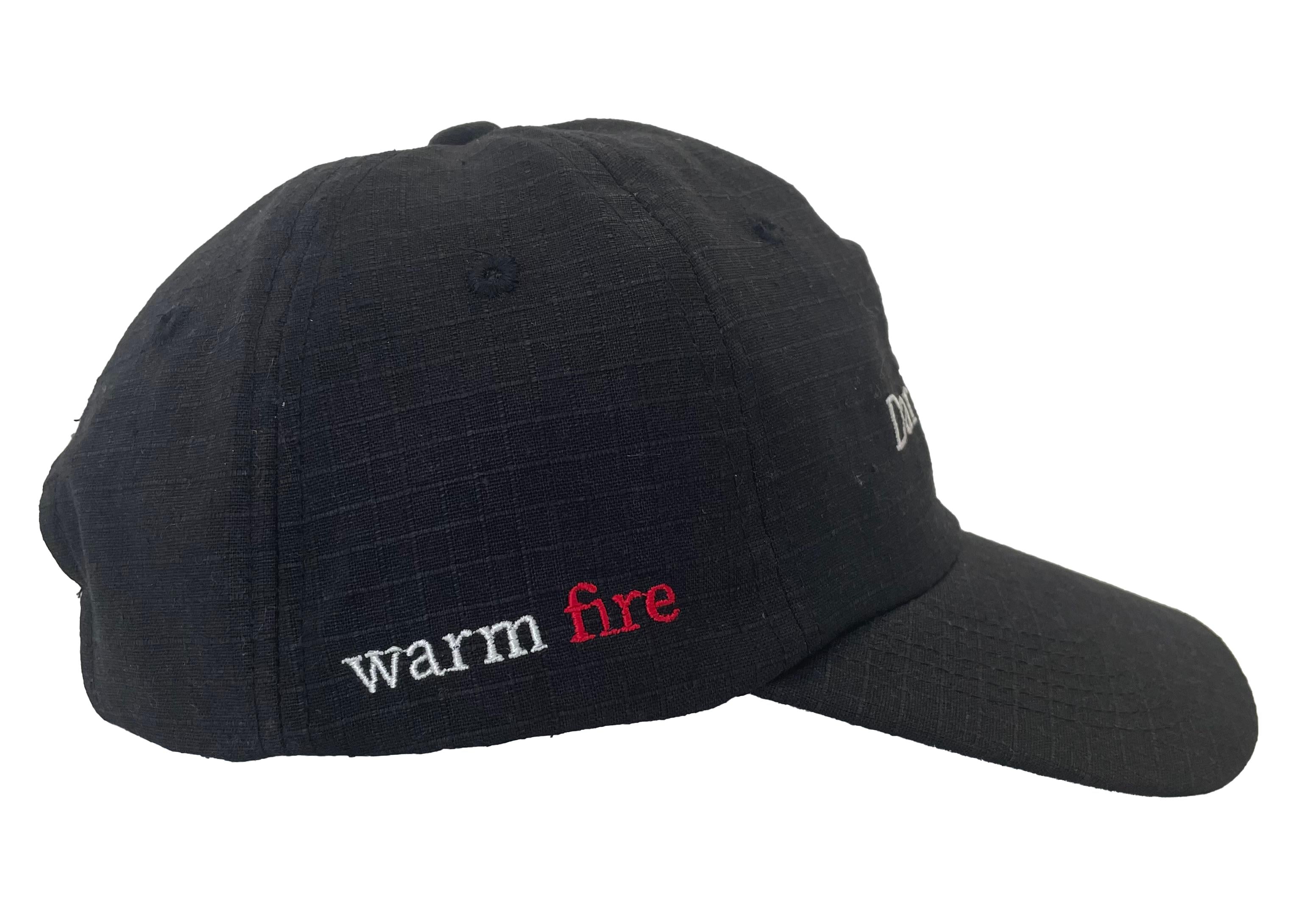 Hat with visor and two-tone front slogan 7923174006 010 MANASTASH