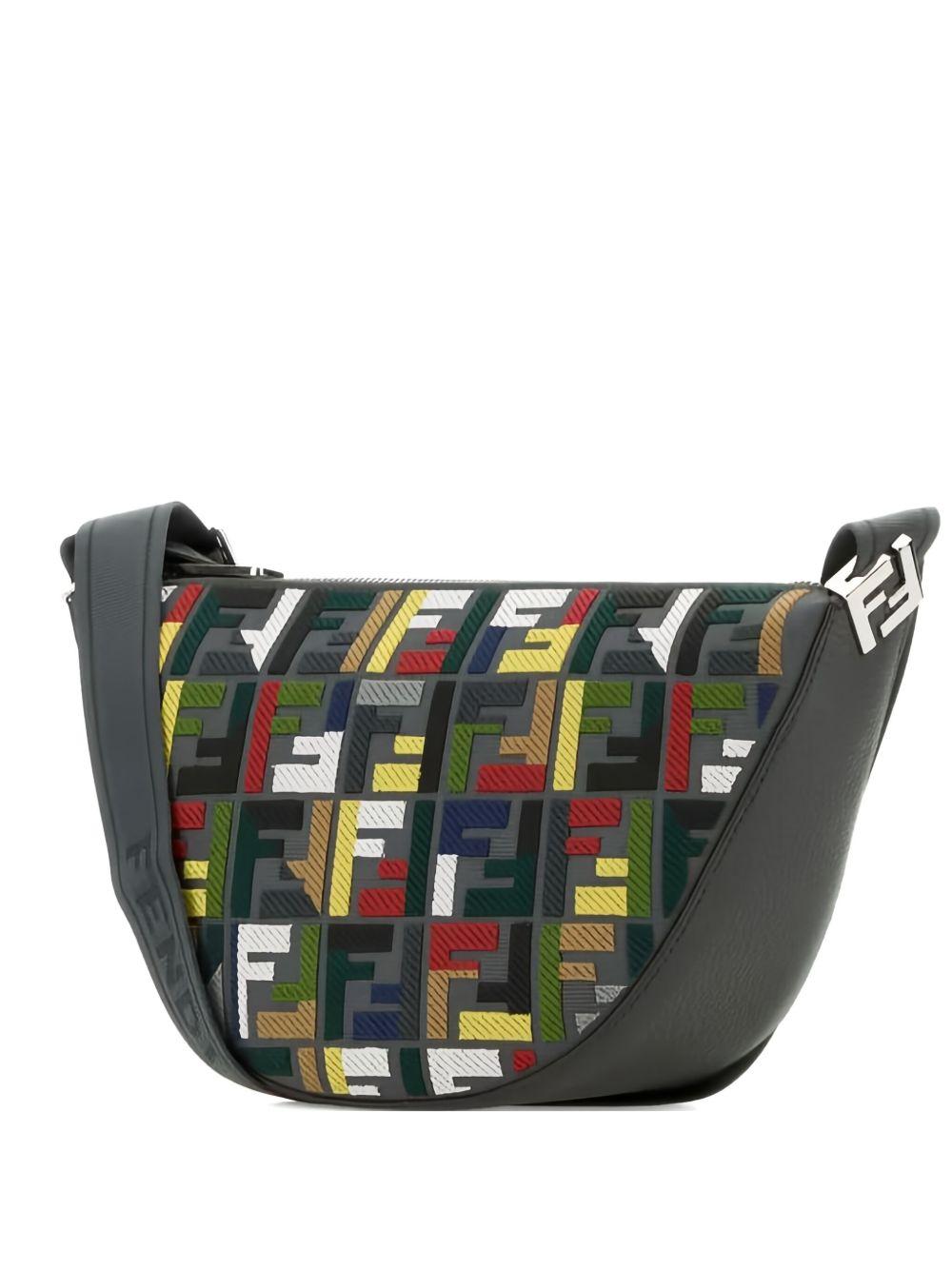 Melon bag in embroidered canvas 7VA635 ATSFF11RG FENDI