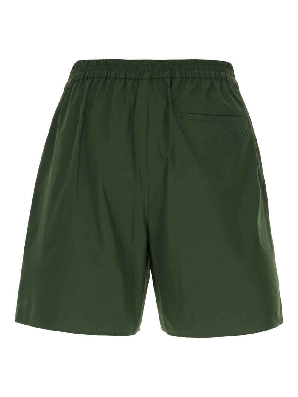 Cotton bermuda shorts<BR/><BR/> FB1044 AU6XF083B FENDI