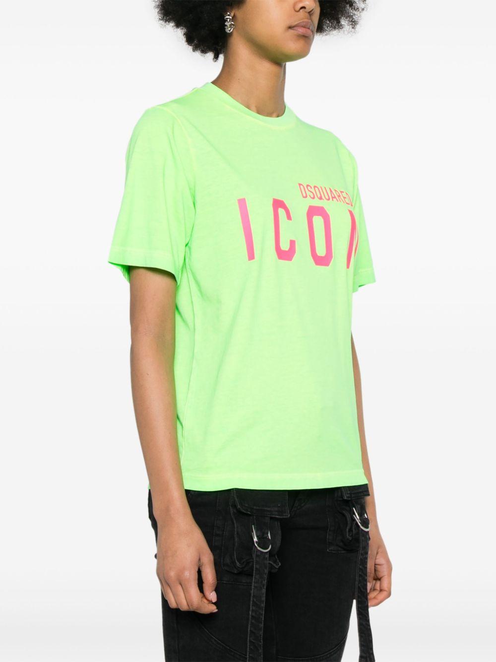 Be Icon cotton T-shirt<BR/><BR/><BR/> S80GC0067 S24692910 DSQUARED2