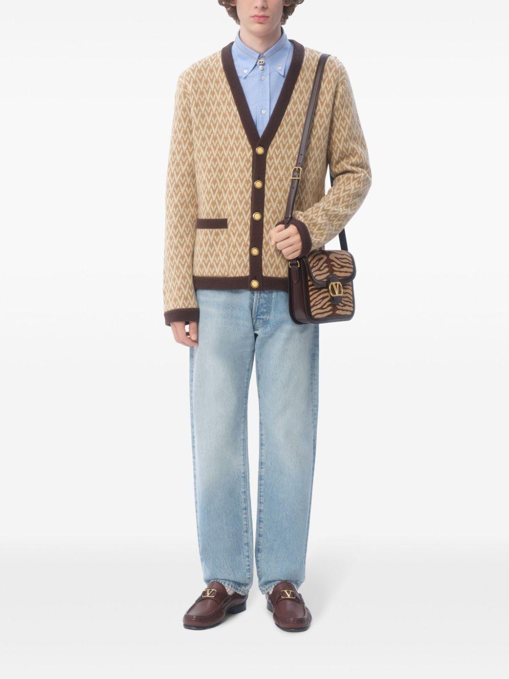 Straight-leg jeans<BR/><BR/><BR/> 6V3DE04CAP4 508 VALENTINO GARAVANI