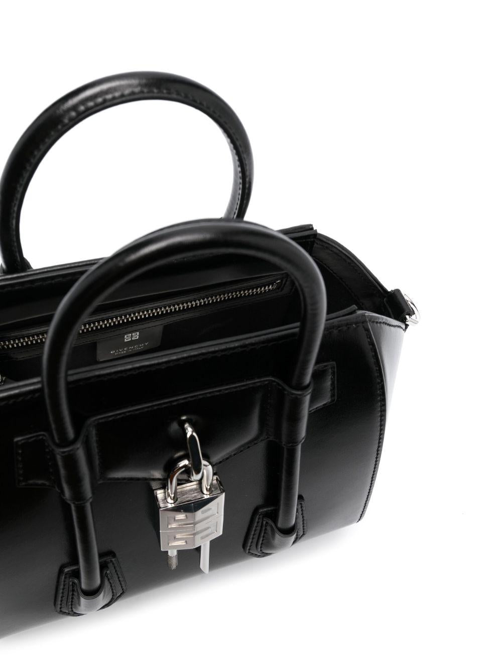 Antigona Lock leather bag<BR/><BR/><BR/> BB50U0B1R0 001 GIVENCHY