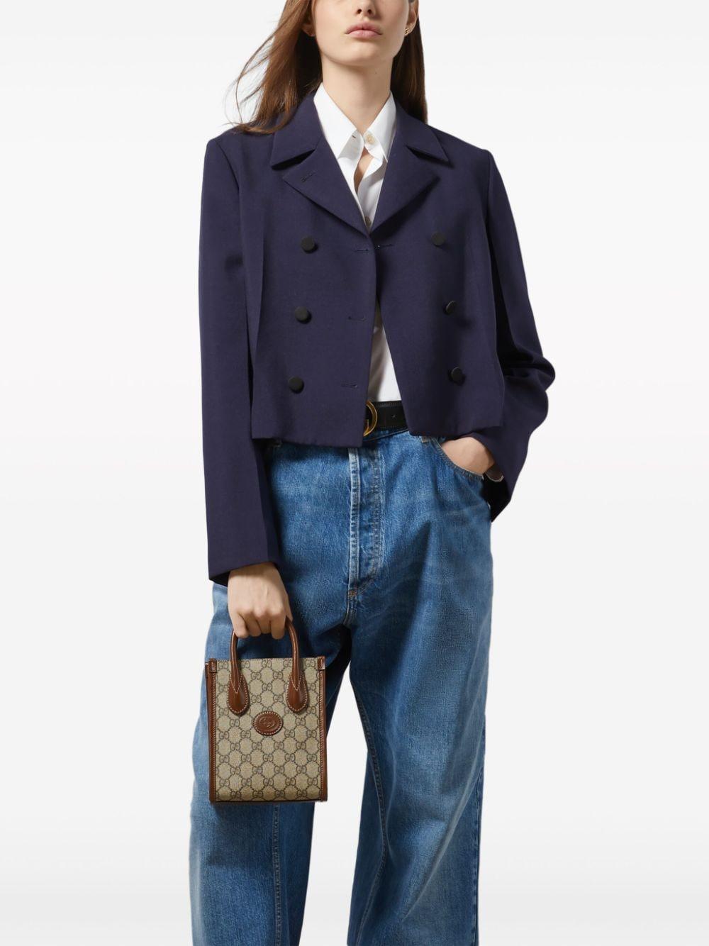 GG-canvas tote bag<BR/><BR/> 671623 92TCG8563 GUCCI