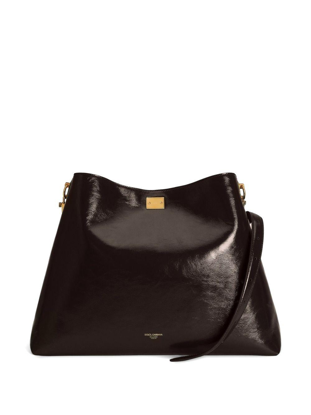 Large Vittoria calfskin shoulder bag BB7942 AZ0008H042 DOLCE & GABBANA