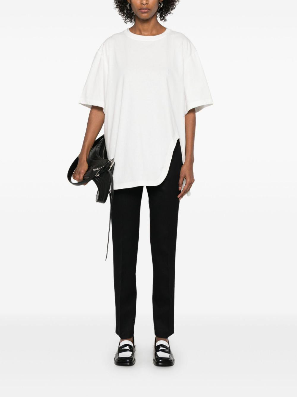 Asymetric T-shirt<BR/><BR/><BR/> 250WCT00350 JJJ025AA001 THE ATTICO