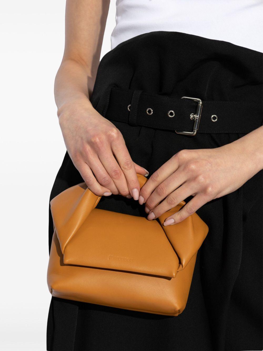 Small Twister leather tote bag HB0643 LA0088604 JW ANDERSON