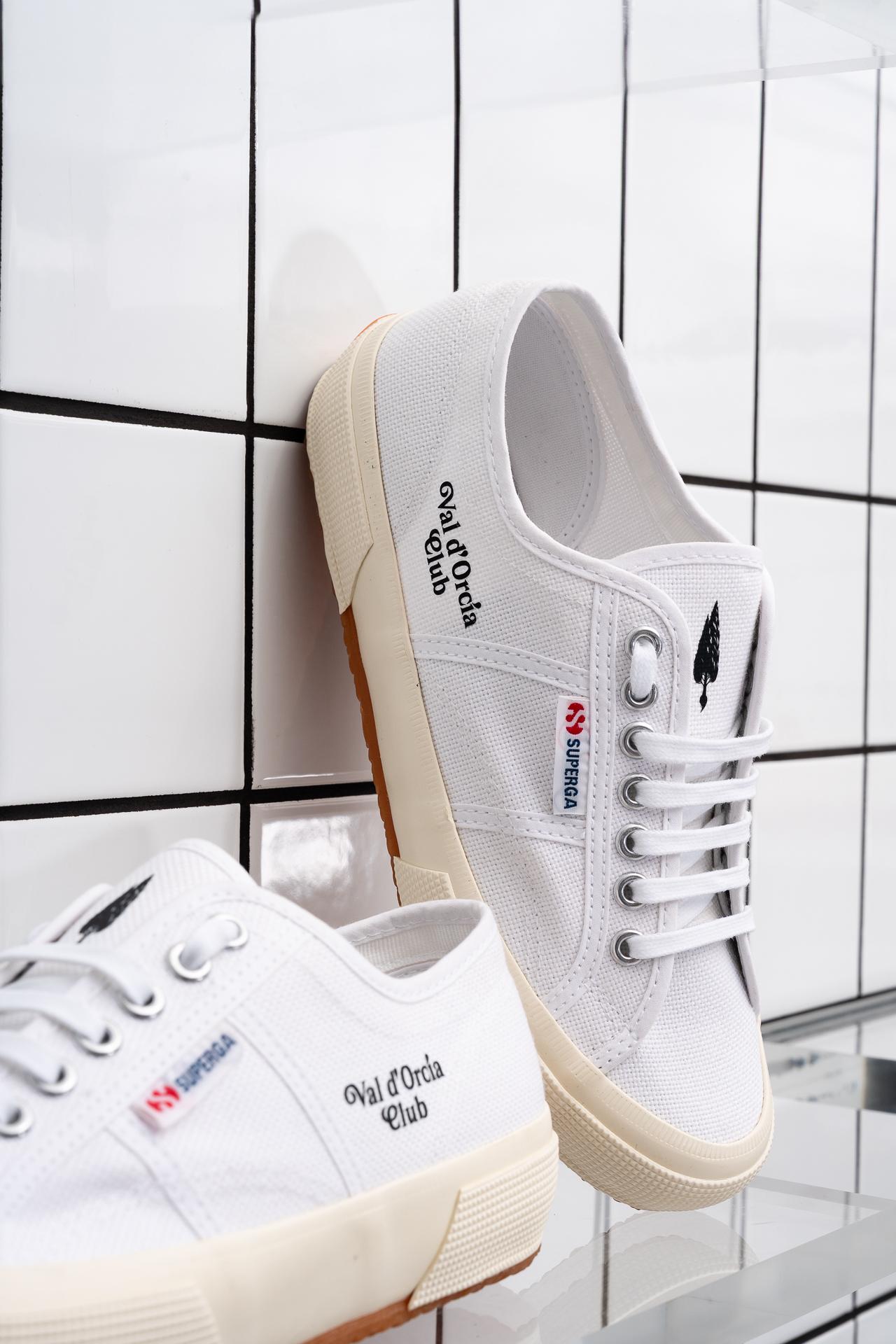 Superga x Val d'Orcia Club<BR/>Val d'Orcia Club sneakers S8161SW WHITE-OFFWHITE VAL D'ORCIA CLUB