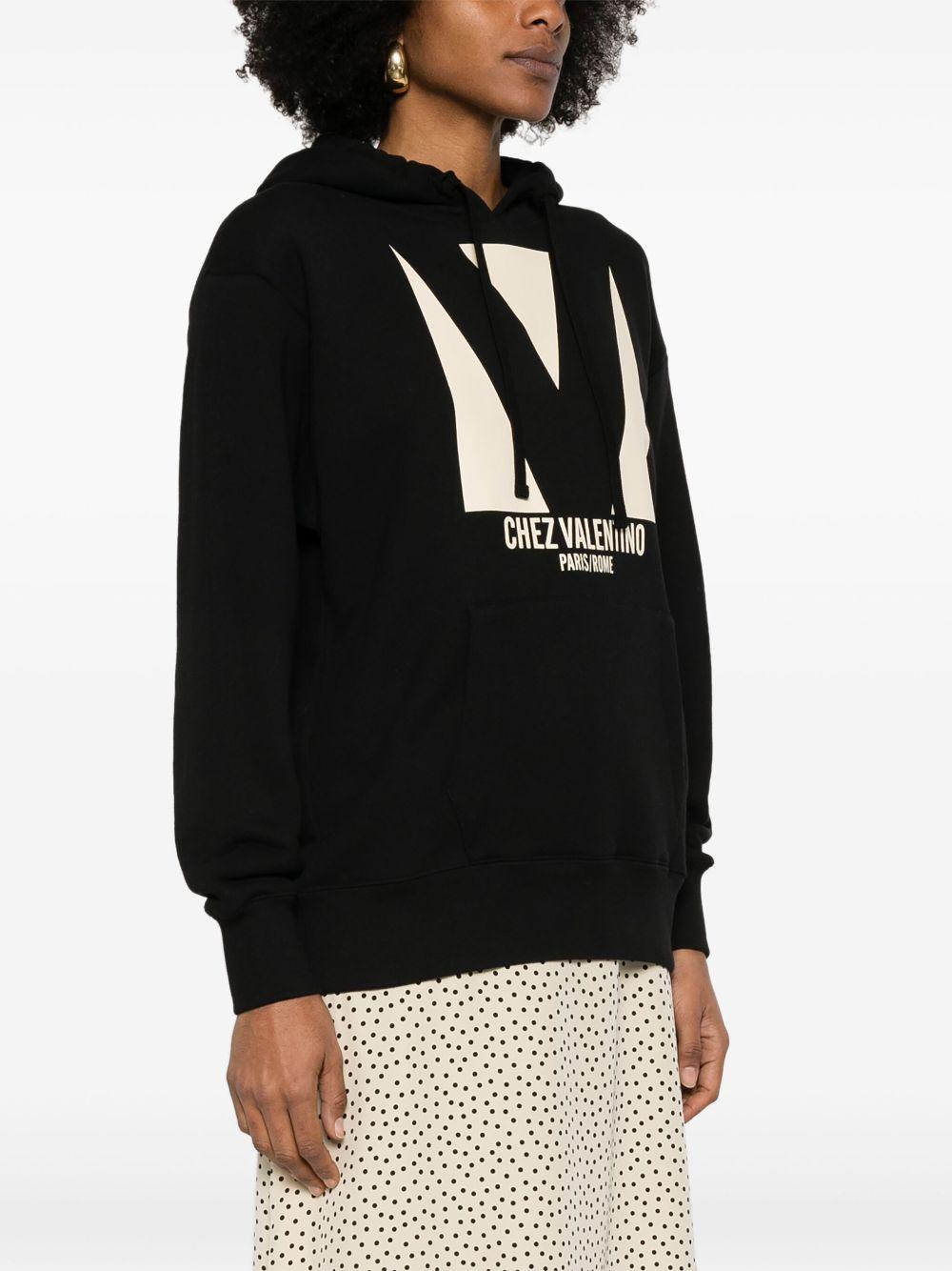 Chez Valentino hoodie 6B3MF24I960 0NO VALENTINO GARAVANI