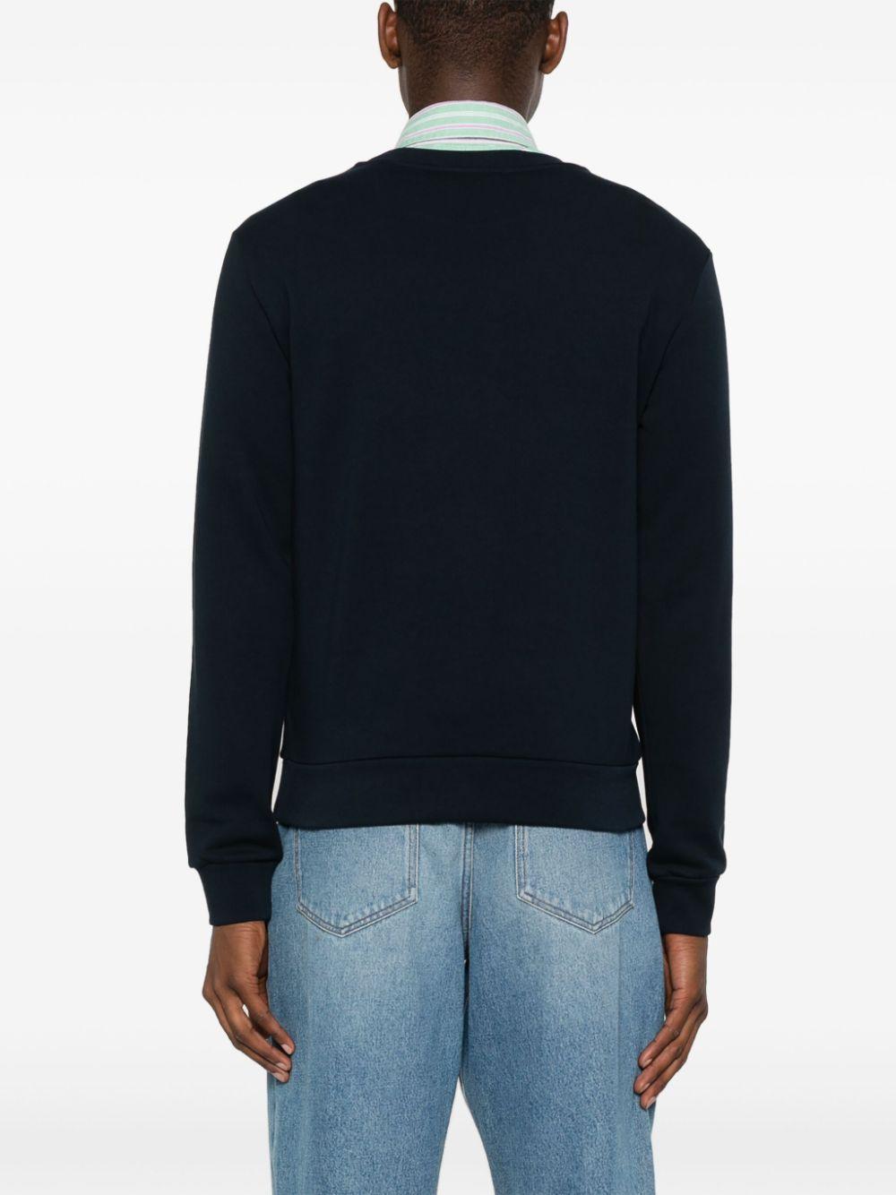 Embroidered-logo sweatshirt<BR/><BR/> COHBV M27913TIQ A.P.C.