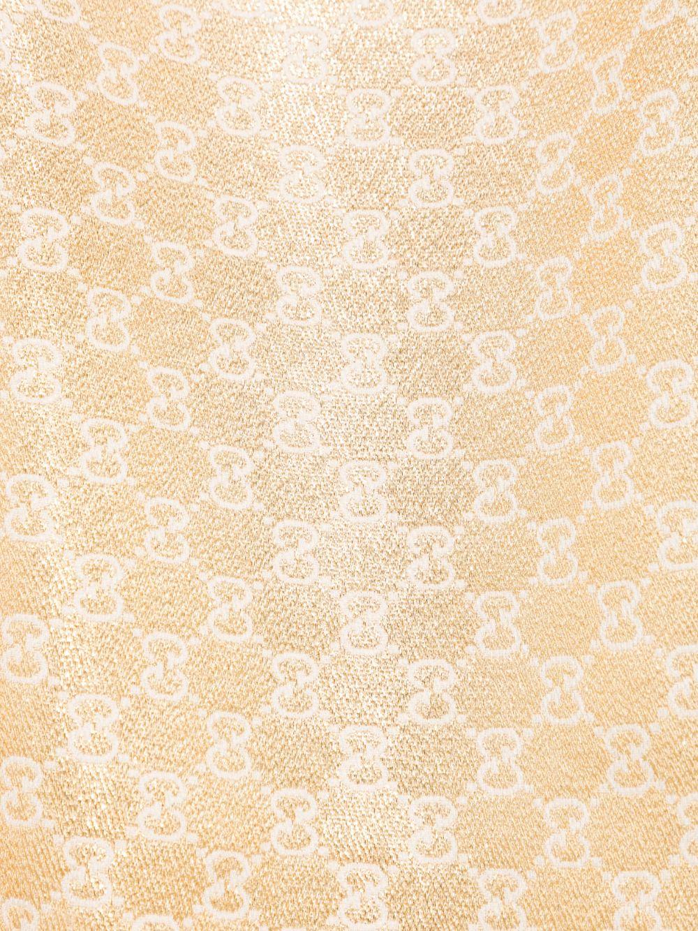 GG jacquard lamé shawl<BR/><BR/><BR/> 809226 3GC469075 GUCCI