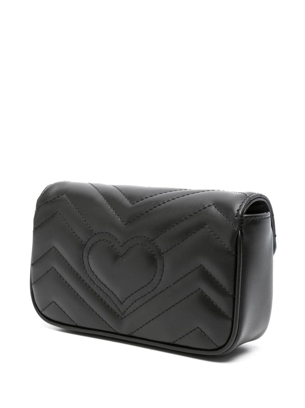 Mini GG Marmont cross body bag<BR/><BR/><BR/> 476433 DTDCT1000 GUCCI