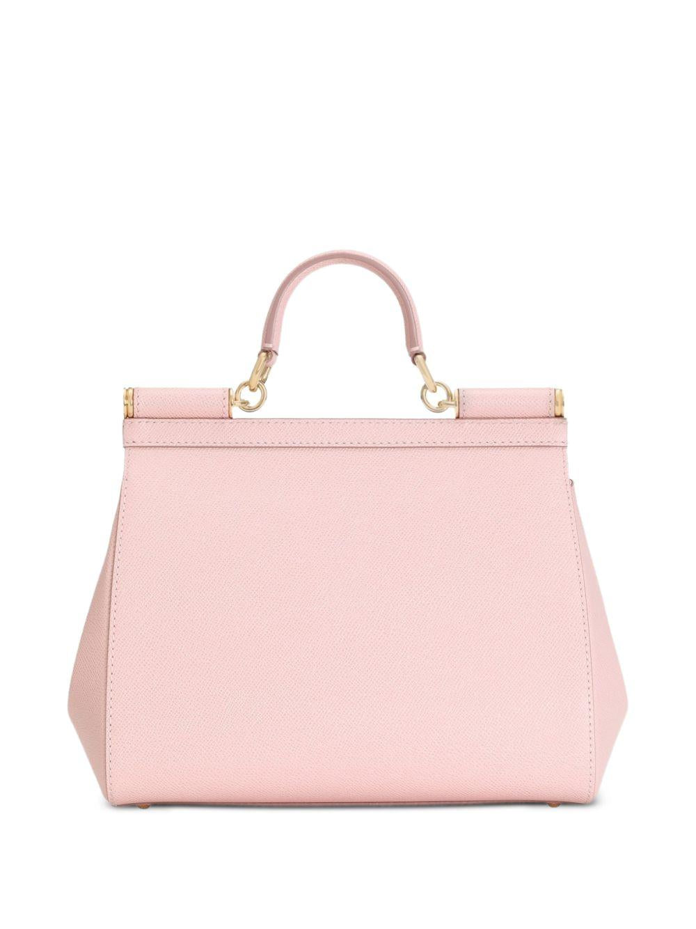 Large Sicily handbag in dauphine calfskin BB6002 B10018H402 DOLCE & GABBANA