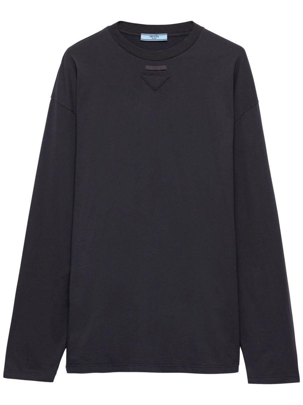 Jersey T-shirt<BR/><BR/><BR/> 34644 12ZBF0112 PRADA