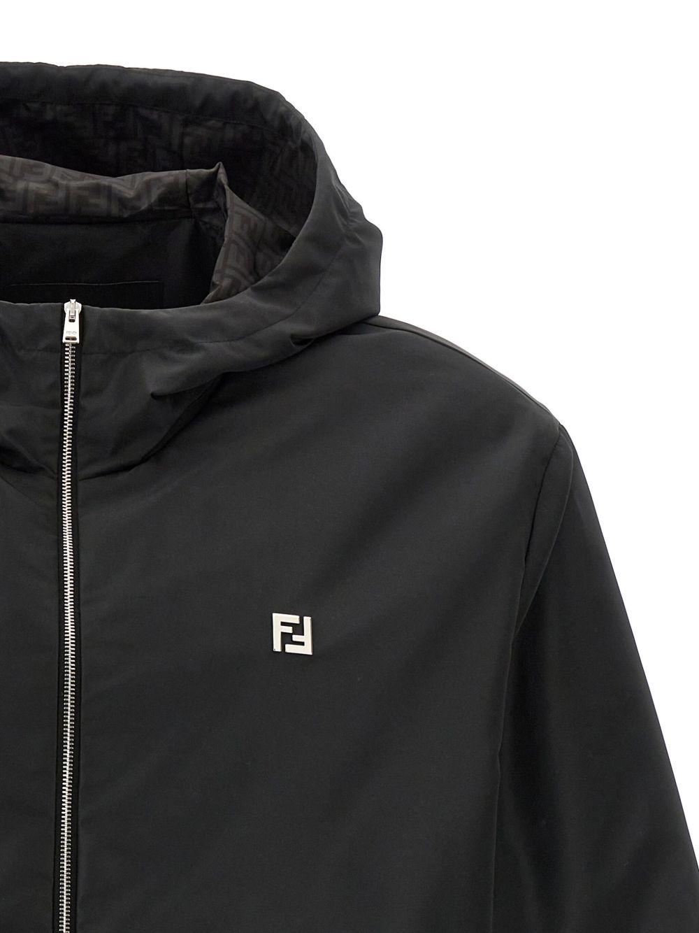 Logo bomber jacket<BR/><BR/> FAA960 AU94F0GME FENDI