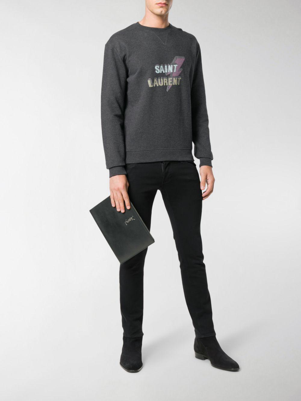 Custodia per tablet Monogram in pelle 4532490SX0E 1000 SAINT LAURENT