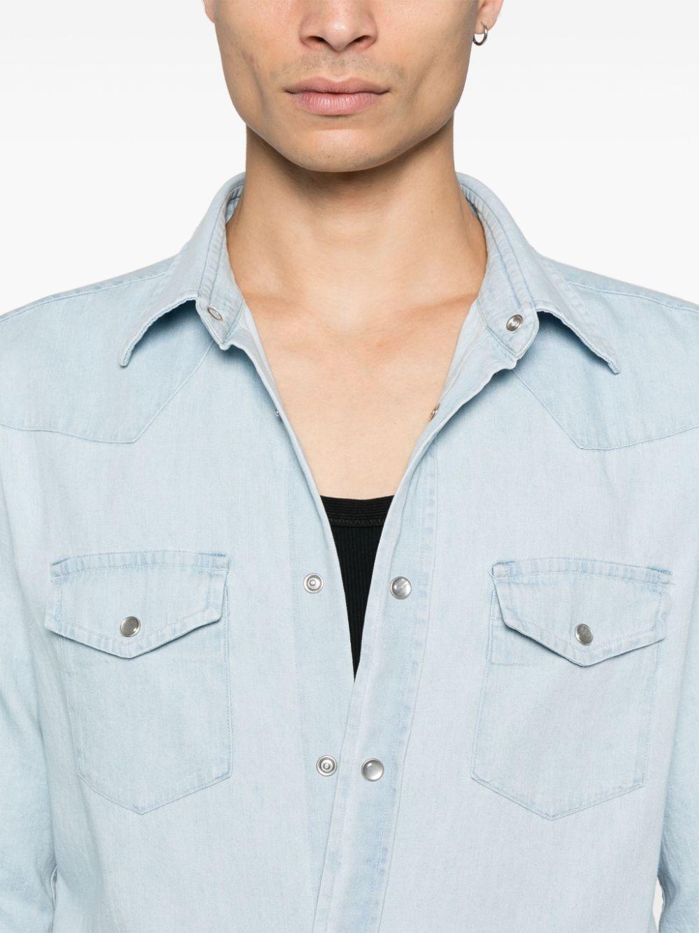 Denim shirt<BR/><BR/><BR/> HDS001 FMC130F24HB215 TOM FORD