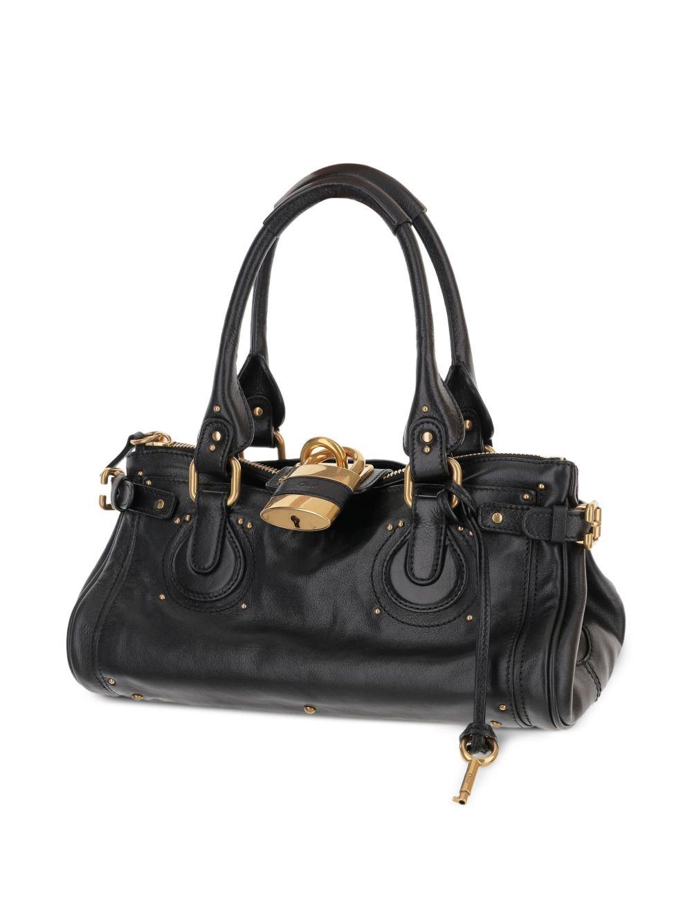 Paddington bag in grained leather CH25WS802P75 001 CHLOÉ