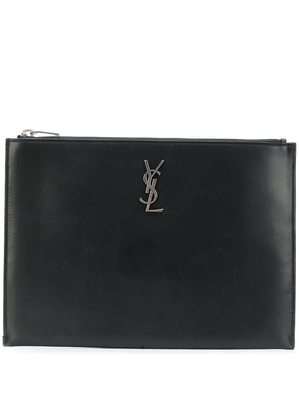 Custodia per tablet Monogram in pelle 4532490SX0E 1000 SAINT LAURENT
