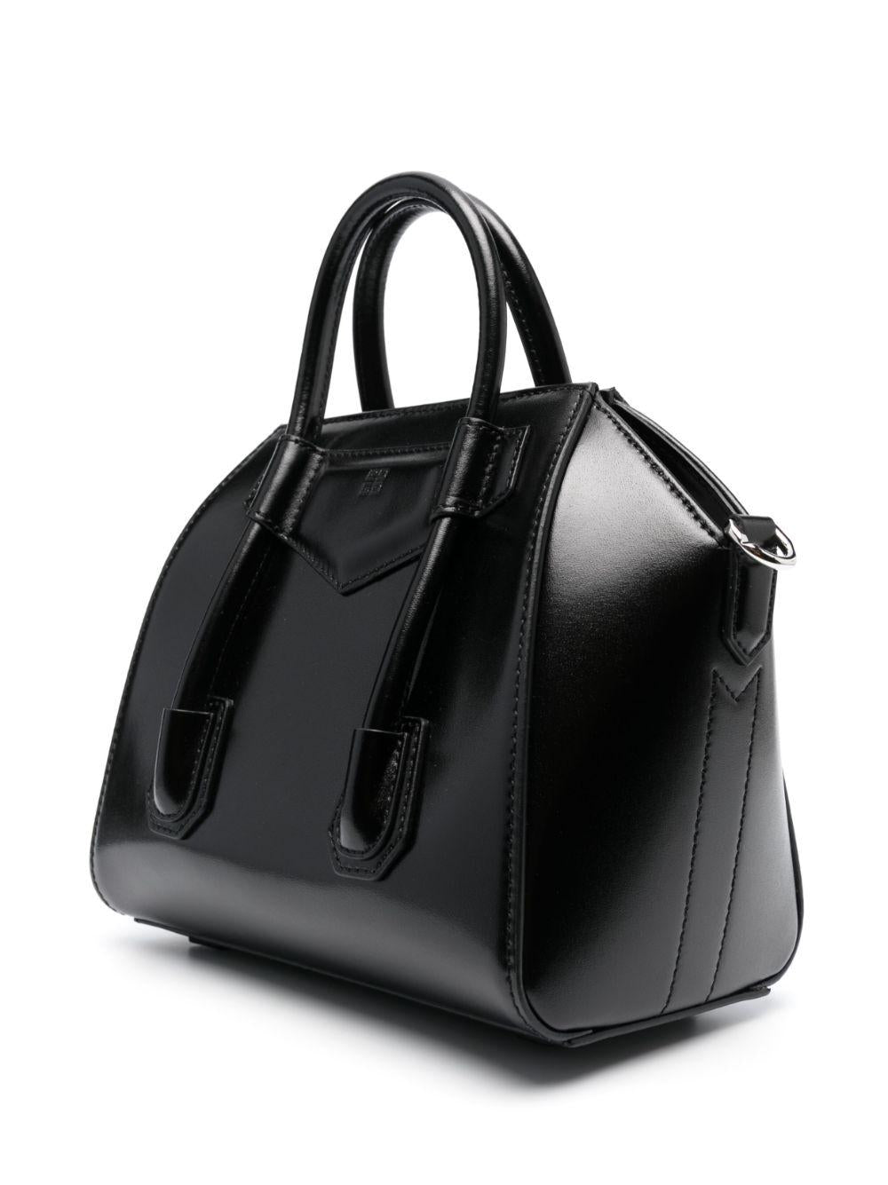 Antigona Lock leather bag<BR/><BR/><BR/> BB50U0B1R0 001 GIVENCHY