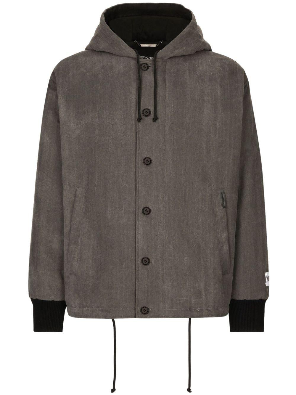 Faded-effect jacket<BR/><BR/><BR/> G9BAST HUMT0N0352 DOLCE & GABBANA