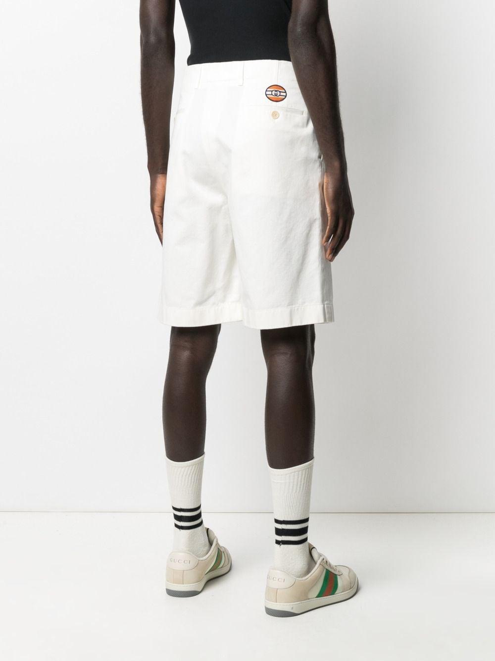 Vintage effect cotton bermuda shorts 639388 ZAF8C9733 GUCCI