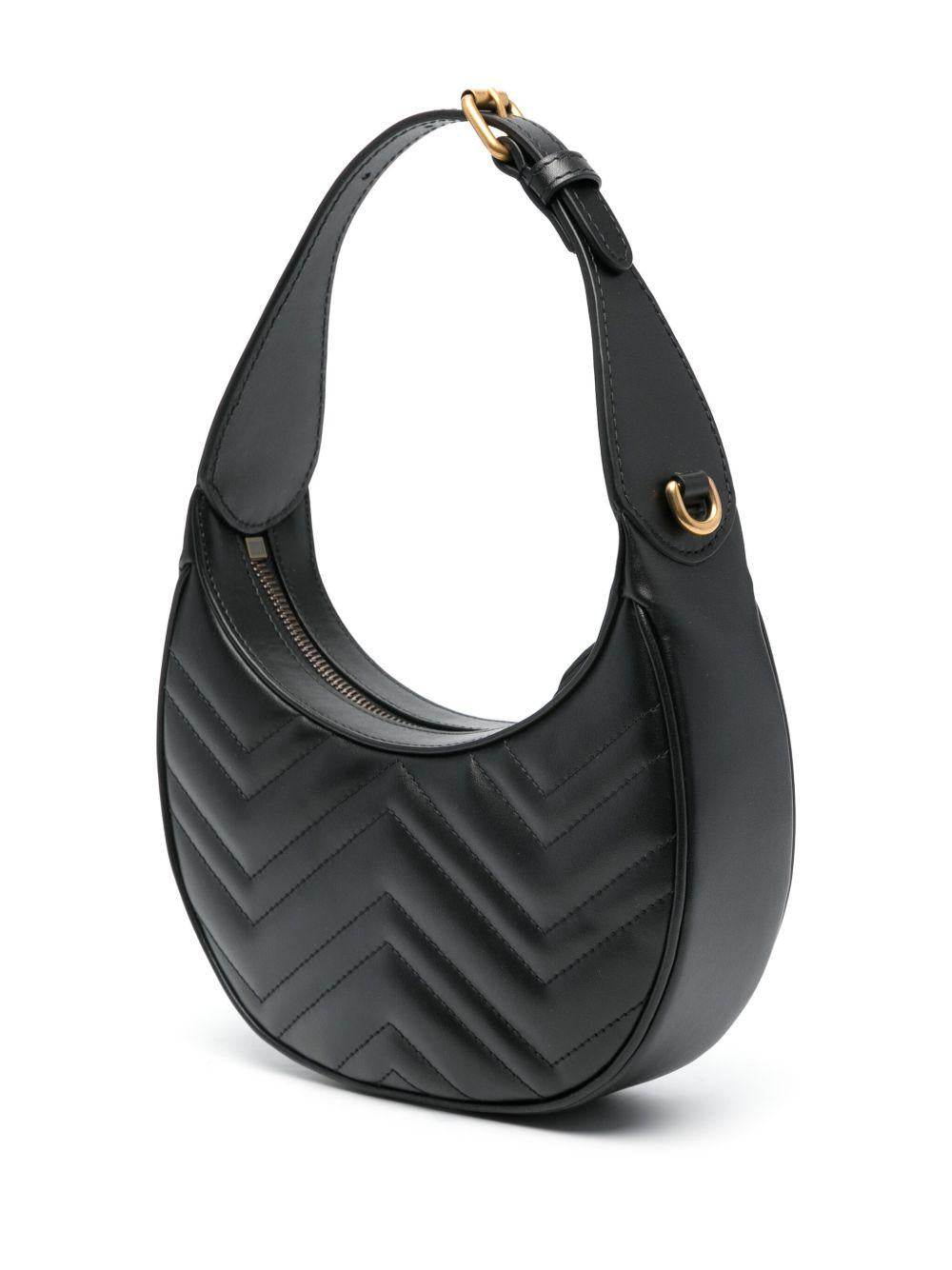 Mini GG Marmont half-moon shoulder bag 699514 DTDHT1000 GUCCI