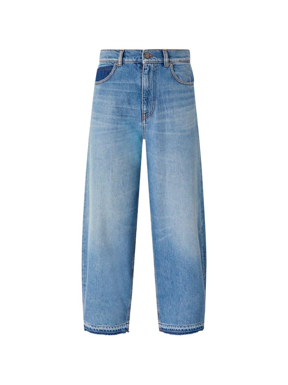 Balloon fit jeans with fading 103857 A341PJF PINKO