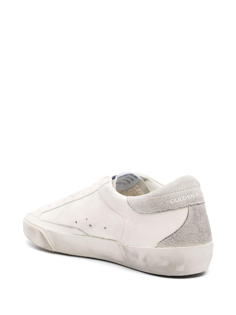 SUPER-STAR NAPPA UPPER NABUK STAR SUEDE TONGUE HEEL AND SPUR GMF00102 F00535911166 GOLDEN GOOSE