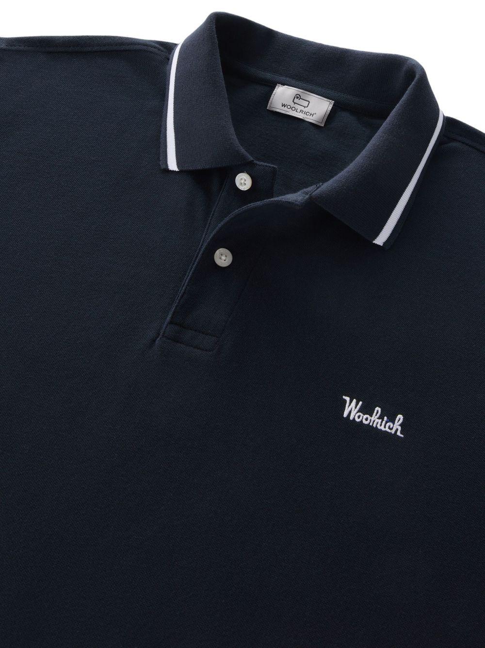 Monterey cotton polo shirt<BR/><BR/> CFWOPO0066MRUT2556 3989 WOOLRICH