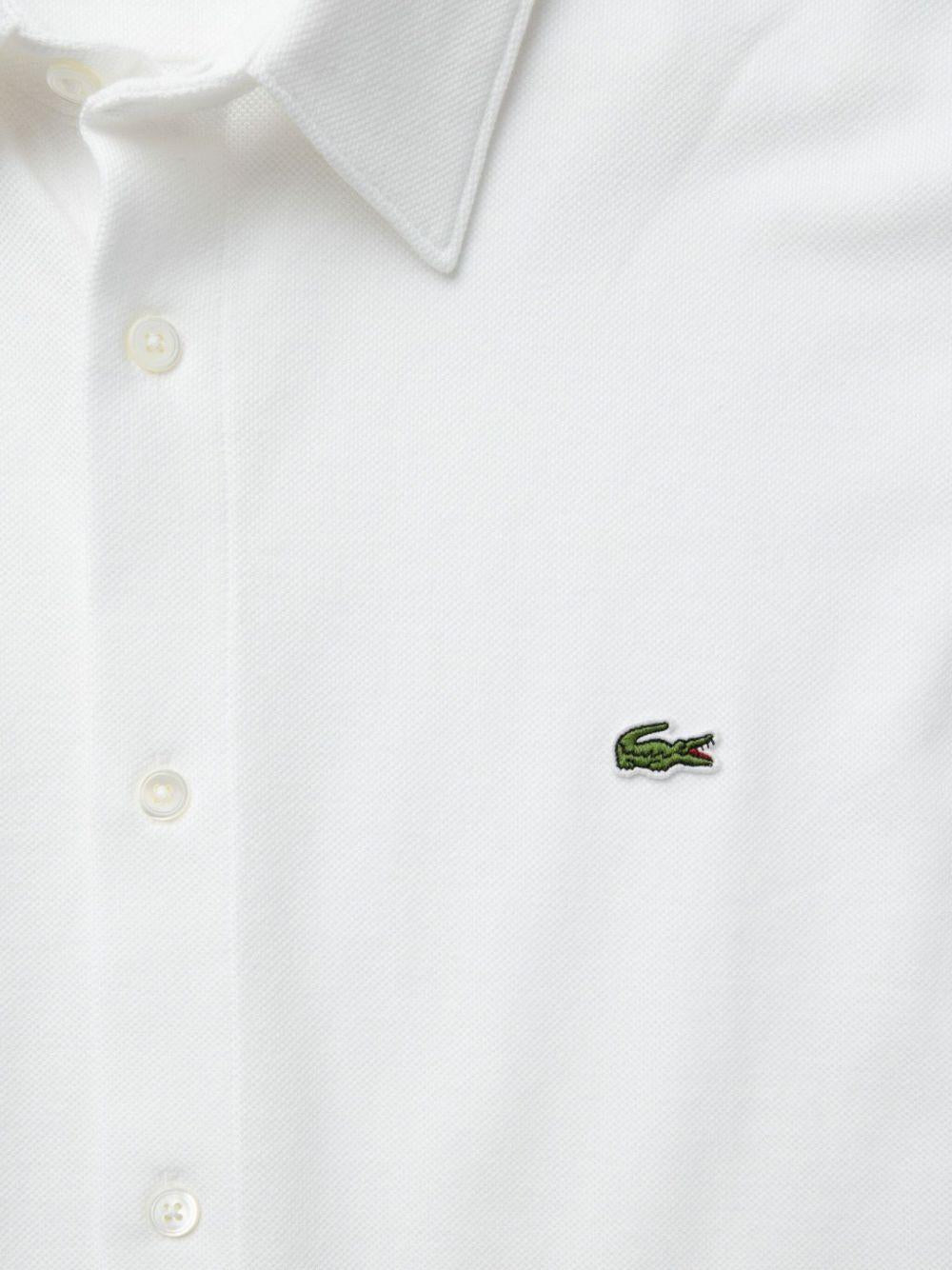 SLIM FIT COTTON PIQUE SHIRT CH0214 001 LACOSTE
