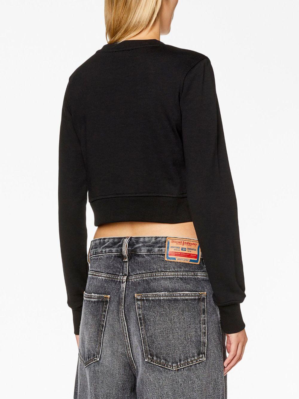 Cut-out sweatshirt F-slimmy-od A09931 0GRAC9XX DIESEL