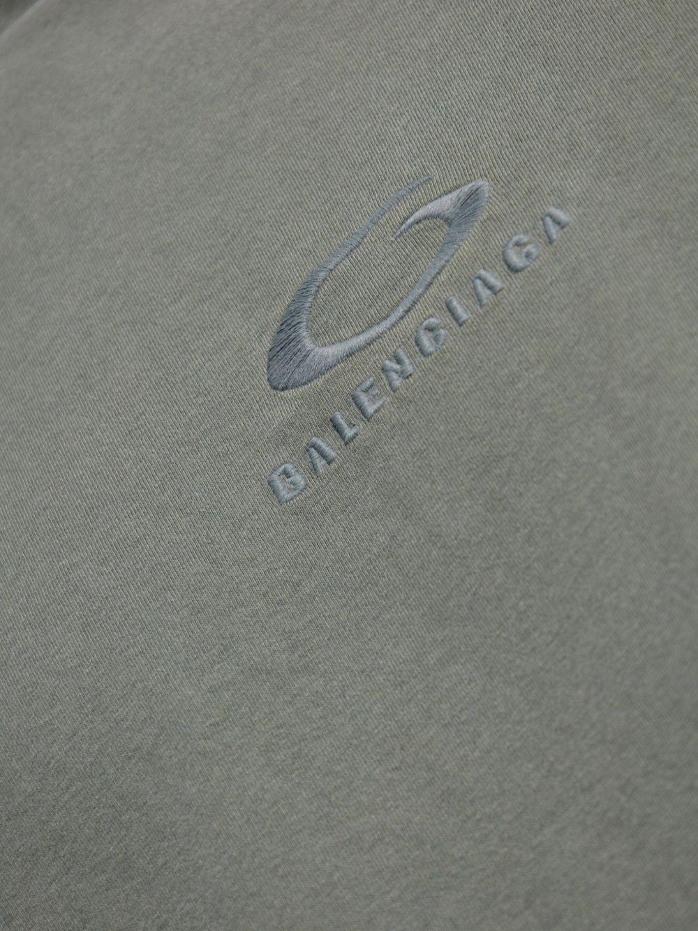 T-shirt Loop Sports Icon Oversize 850345 TTVH91220 BALENCIAGA