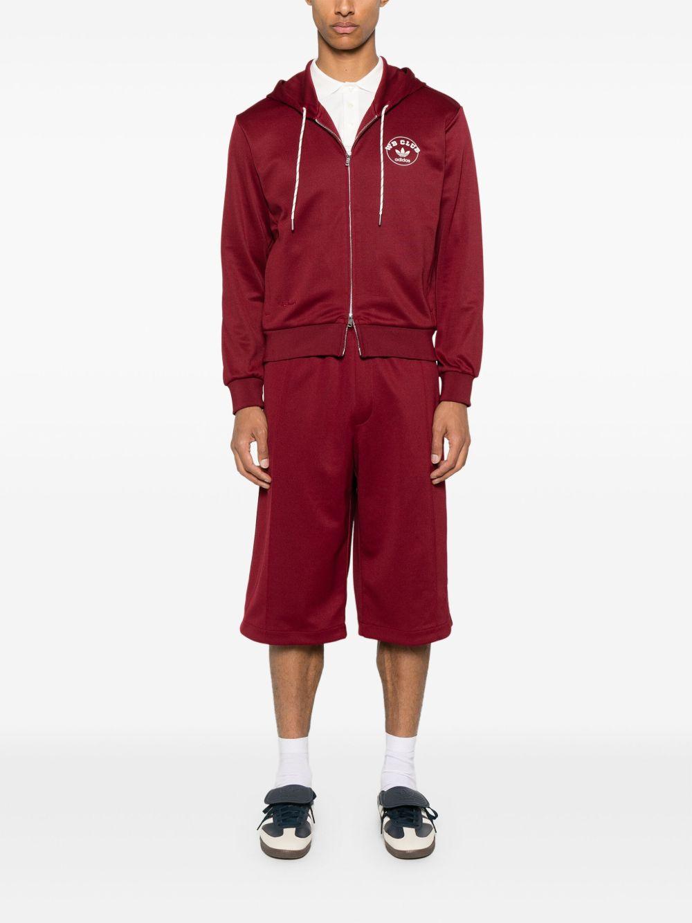 Zip-up hoodie JM8298 CBURGU ADIDAS x Wales Bonner