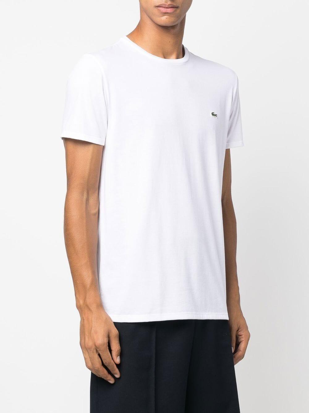 logo-patch cotton T-shirt TH6709 001 LACOSTE