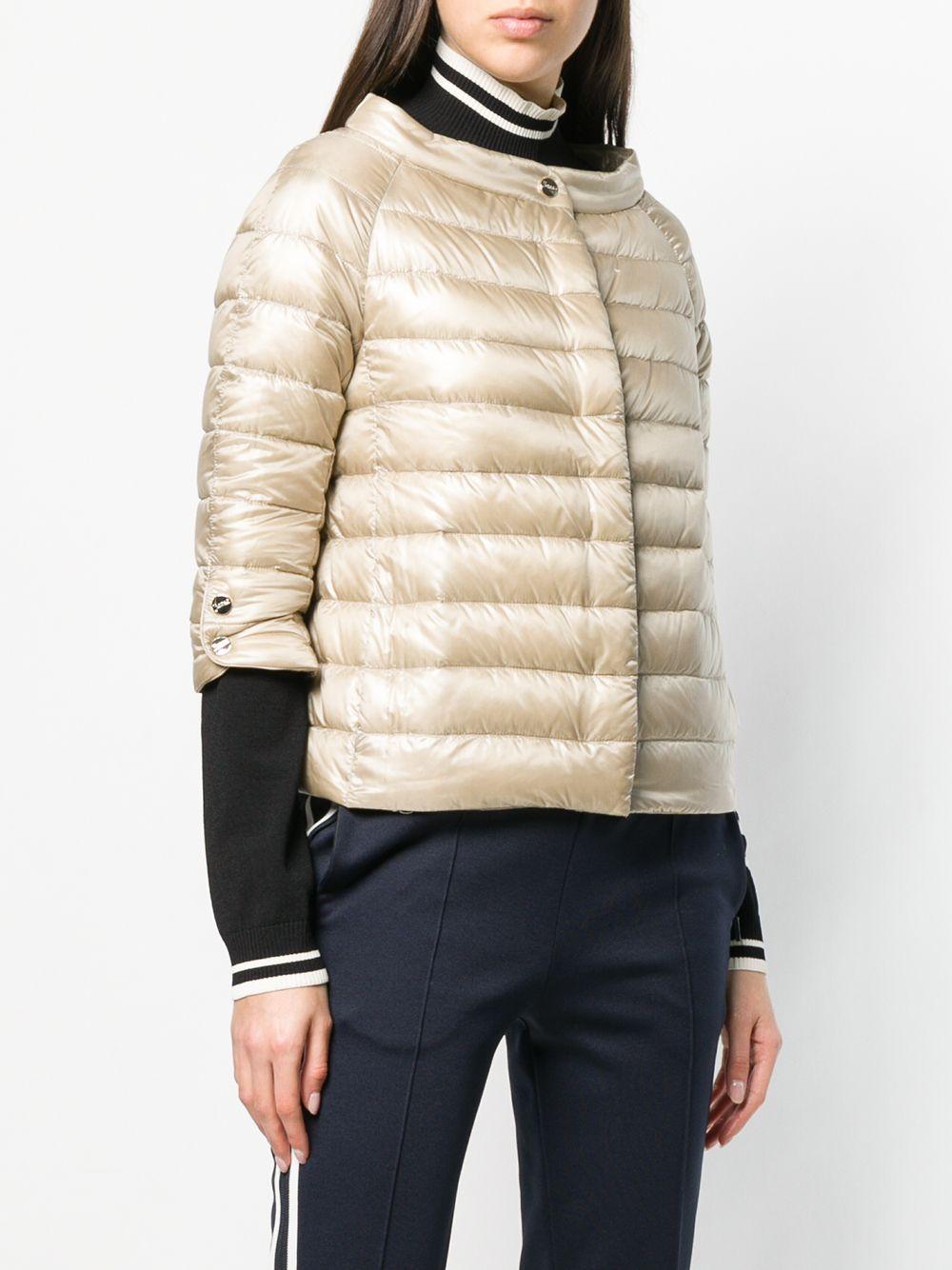 Short cropped sleeve jacket<BR/><BR/><BR/> PI0613DIC 12017Z2100 HERNO