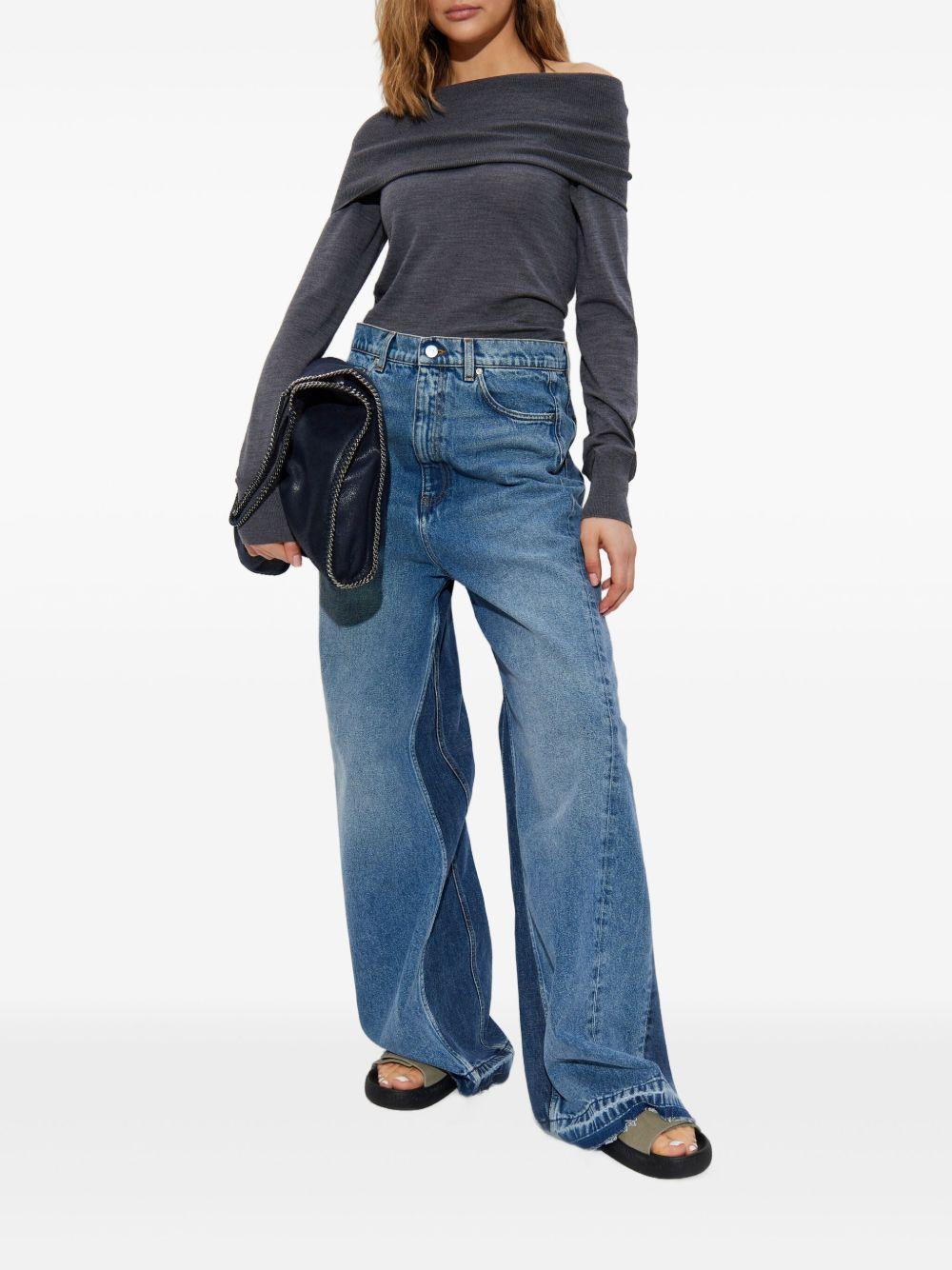 Off-shoulder sweater<BR/><BR/> 6K10403 S25981267 STELLA McCARTNEY