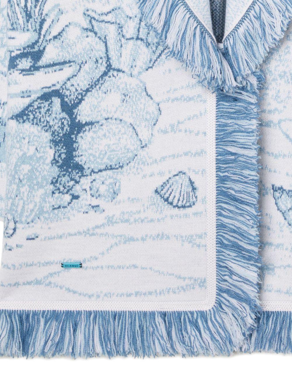 DEEP IN THE OCEAN CARDIGAN LWHB064R26KNI018 0F45 ALANUI