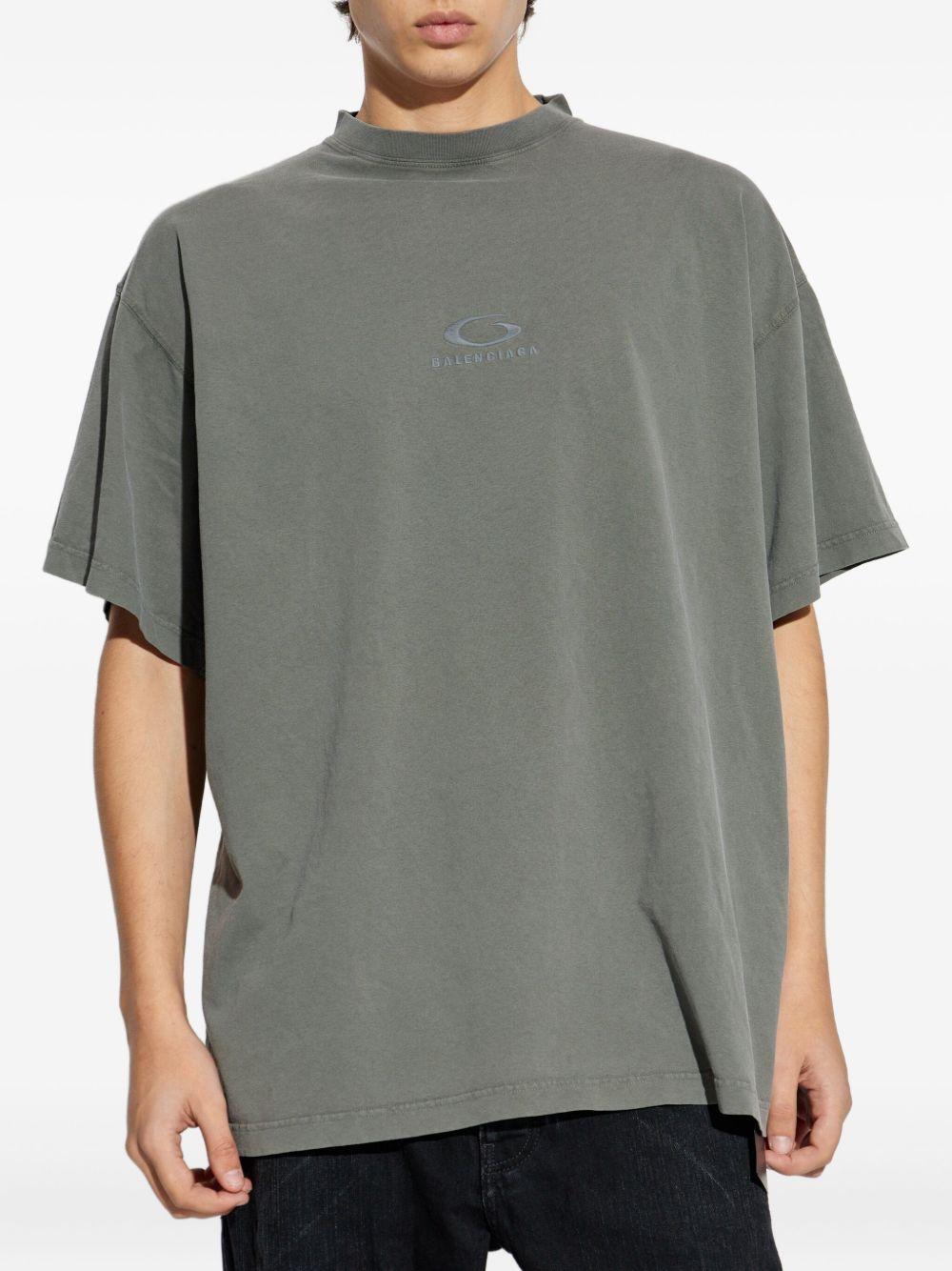 T-shirt Loop Sports Icon Oversize 850345 TTVH91220 BALENCIAGA