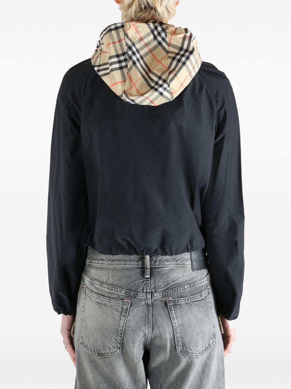 Cropped Newcott Hooded Jacket 8122027 A1189 BURBERRY
