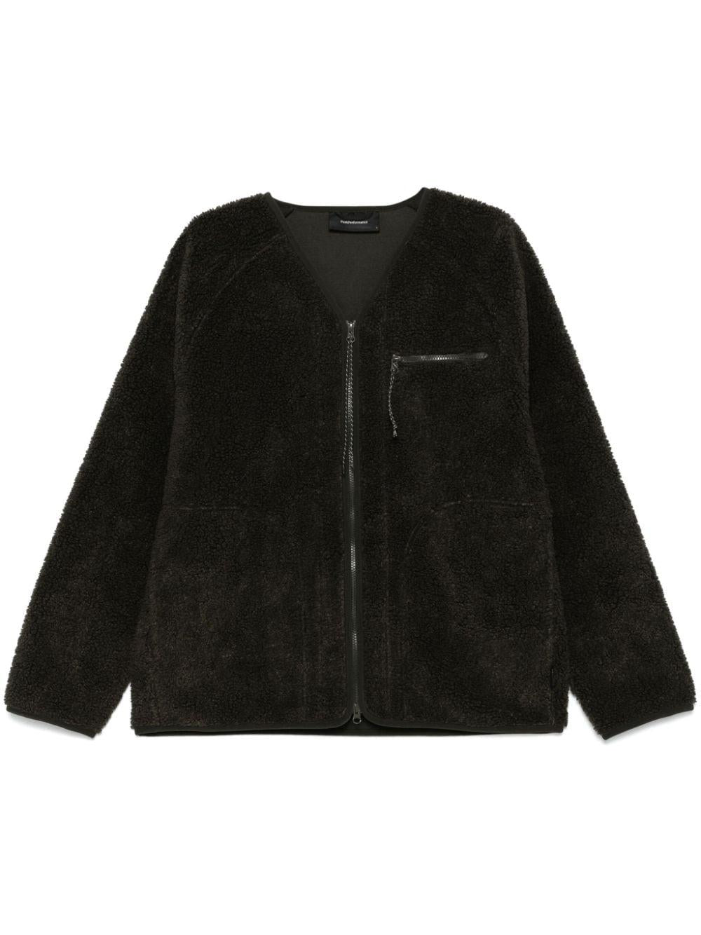 Faux-shearling jacket <BR/><BR/><BR/> G79060050 OLIVE EXTREME PEAK PERFORMANCE