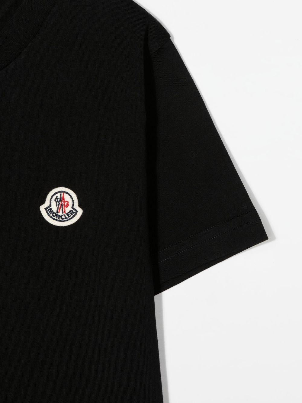 Logo T-shirt K29548C00023 83907999 MONCLER KIDS