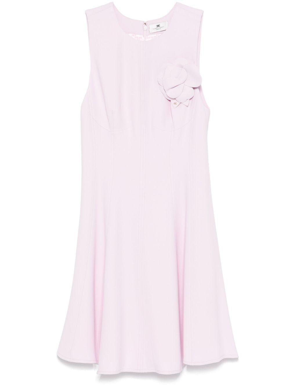 Crepe mini dress<BR/><BR/> AB76351E2 544 ELISABETTA FRANCHI
