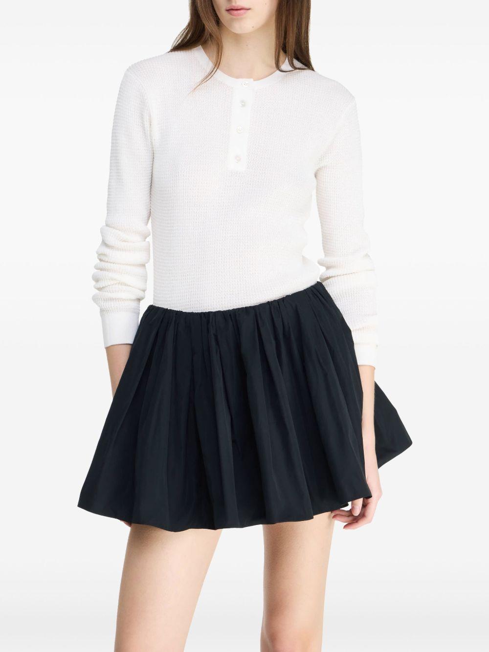 Gathered circle skort<BR/><BR/> SK0192 PG1765999 JW ANDERSON
