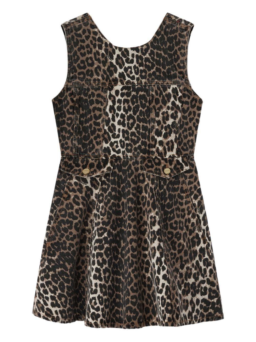 Denim Mini Dress A1030191 859 GANNI