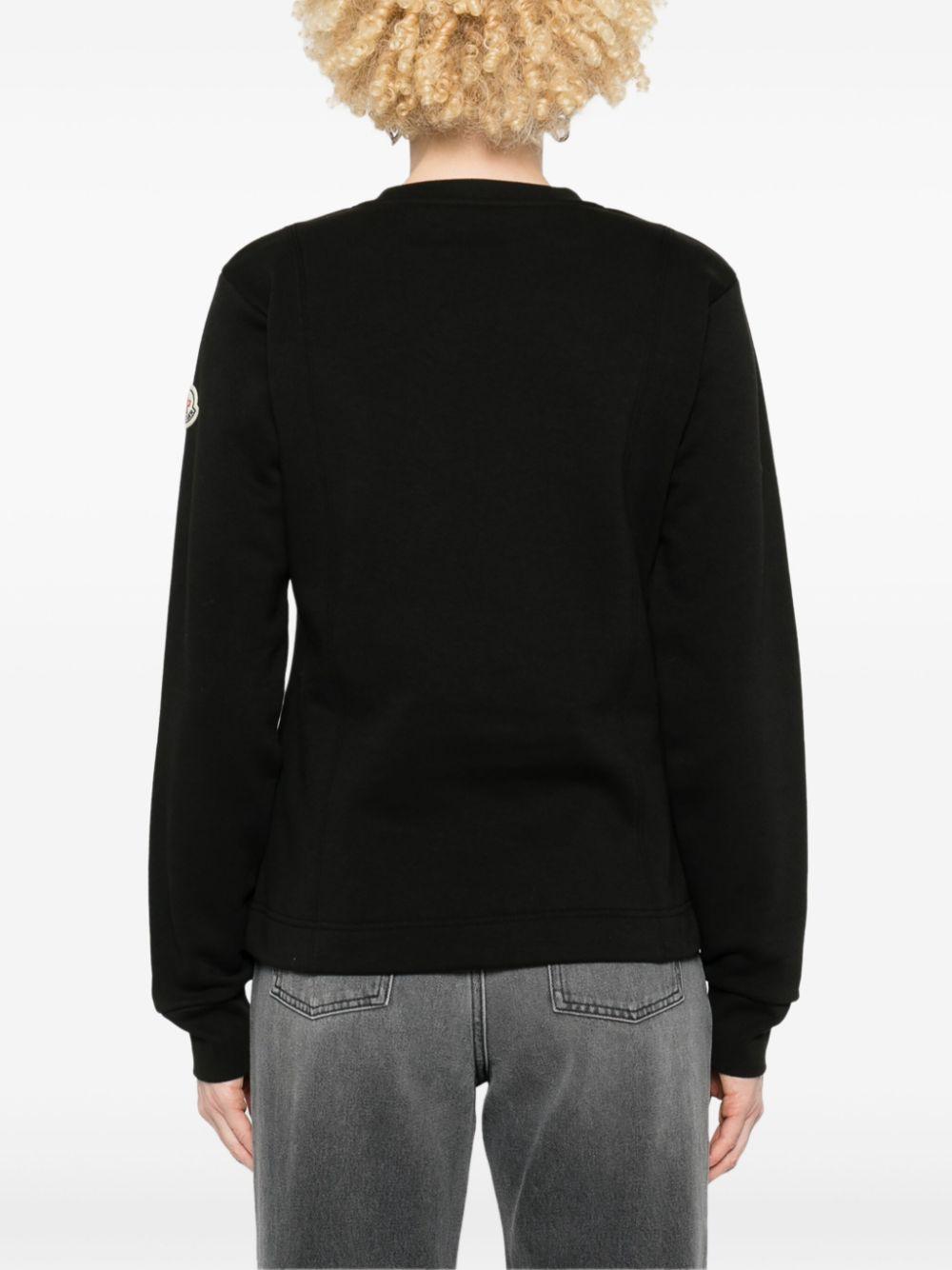 Logo-embossed sweatshirt<BR/><BR/><BR/> 8G00025 899RB999 MONCLER