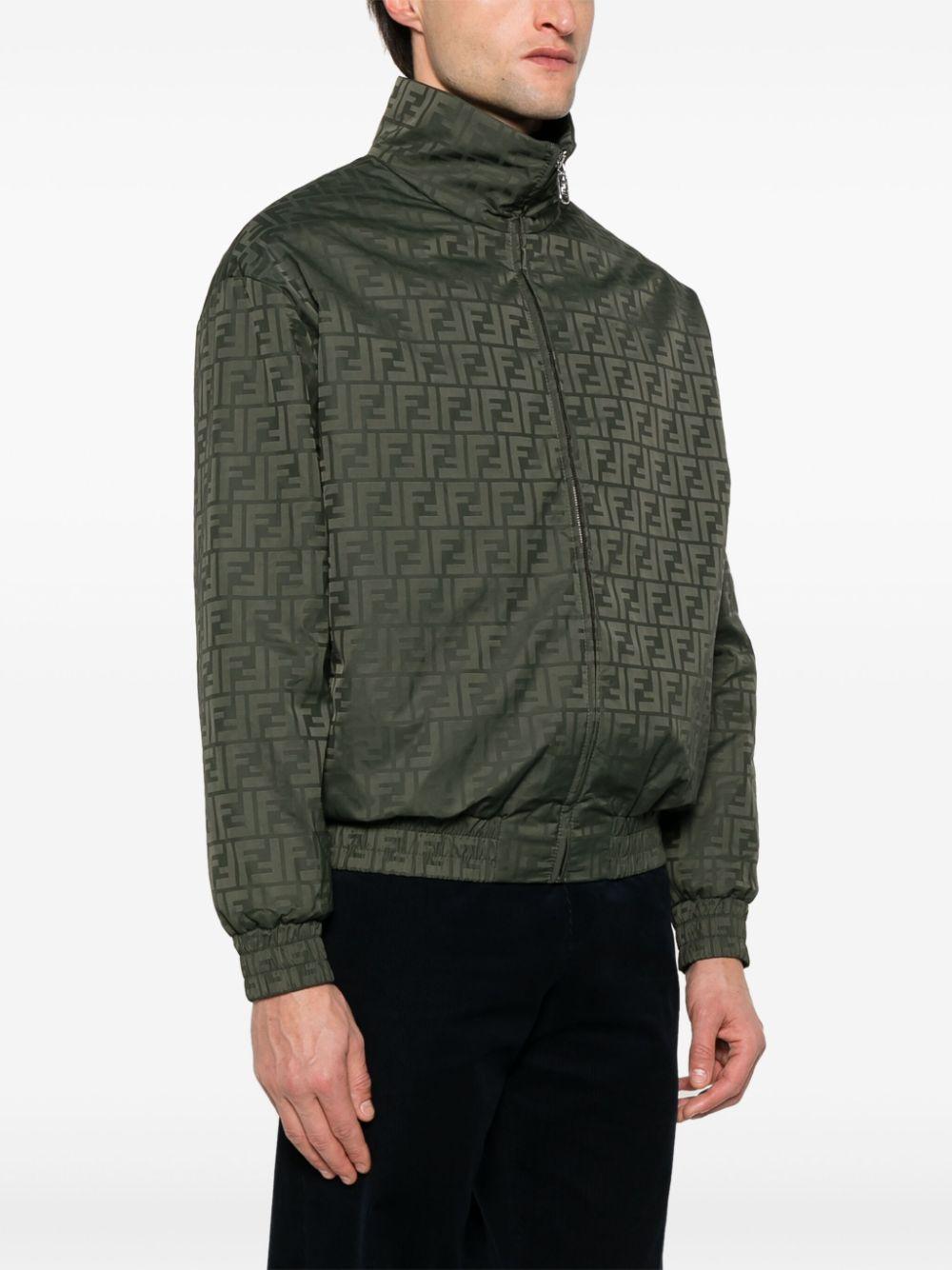 FF padded bomber jacket<BR/><BR/><BR/> FAA951 ATN9F0GZ4 FENDI