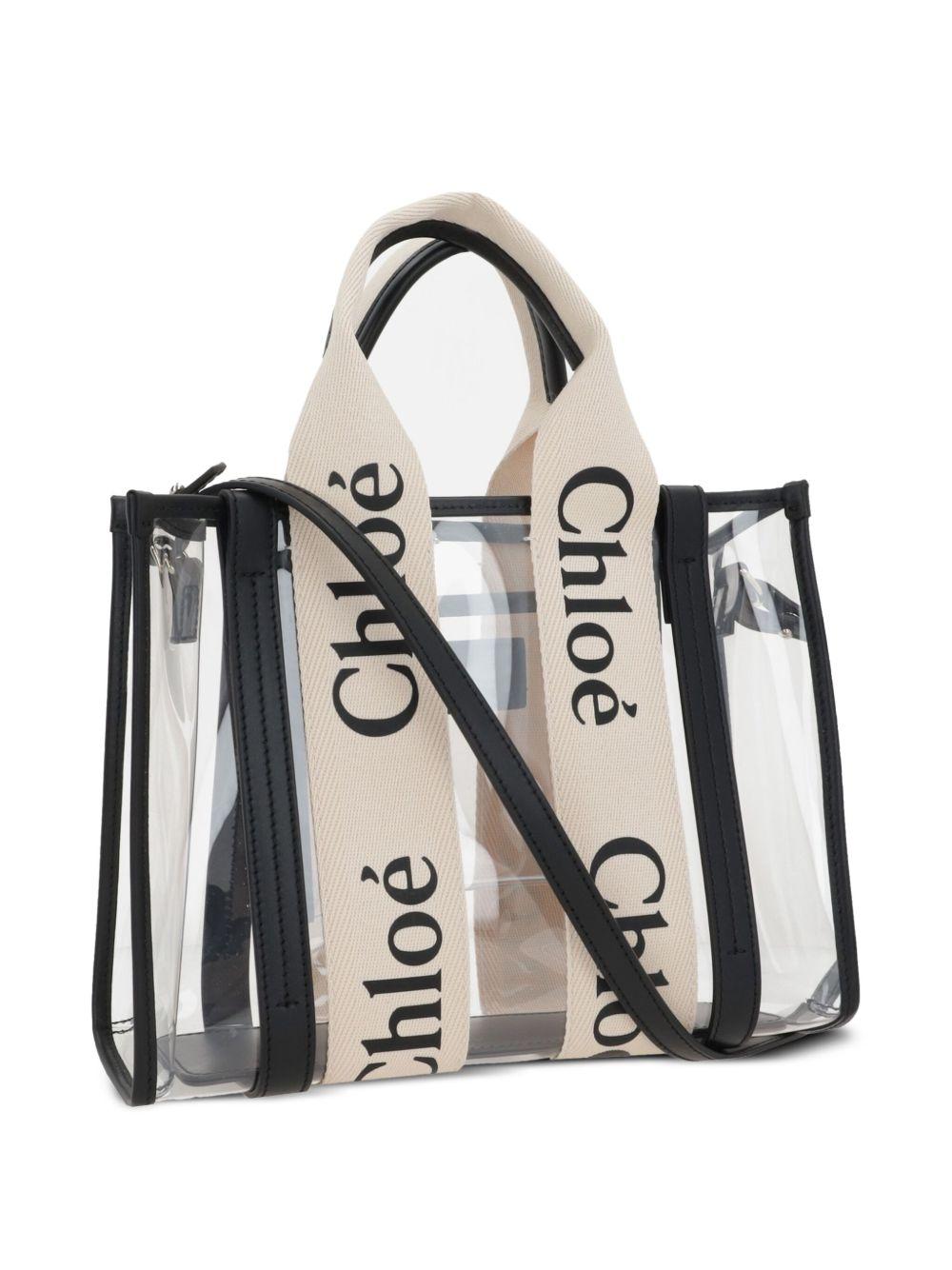 Small Woody tote bag<BR/><BR/><BR/> CH25US397P65 101 CHLOÉ
