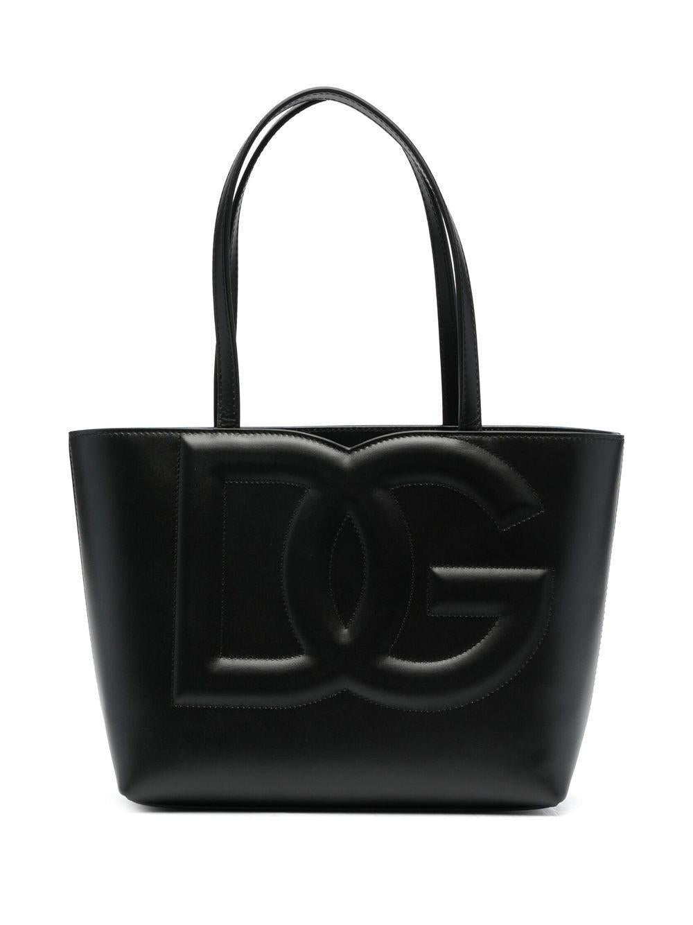 Small DG Logo tote bag<BR/><BR/><BR/> BB7337 AW57680999 DOLCE & GABBANA