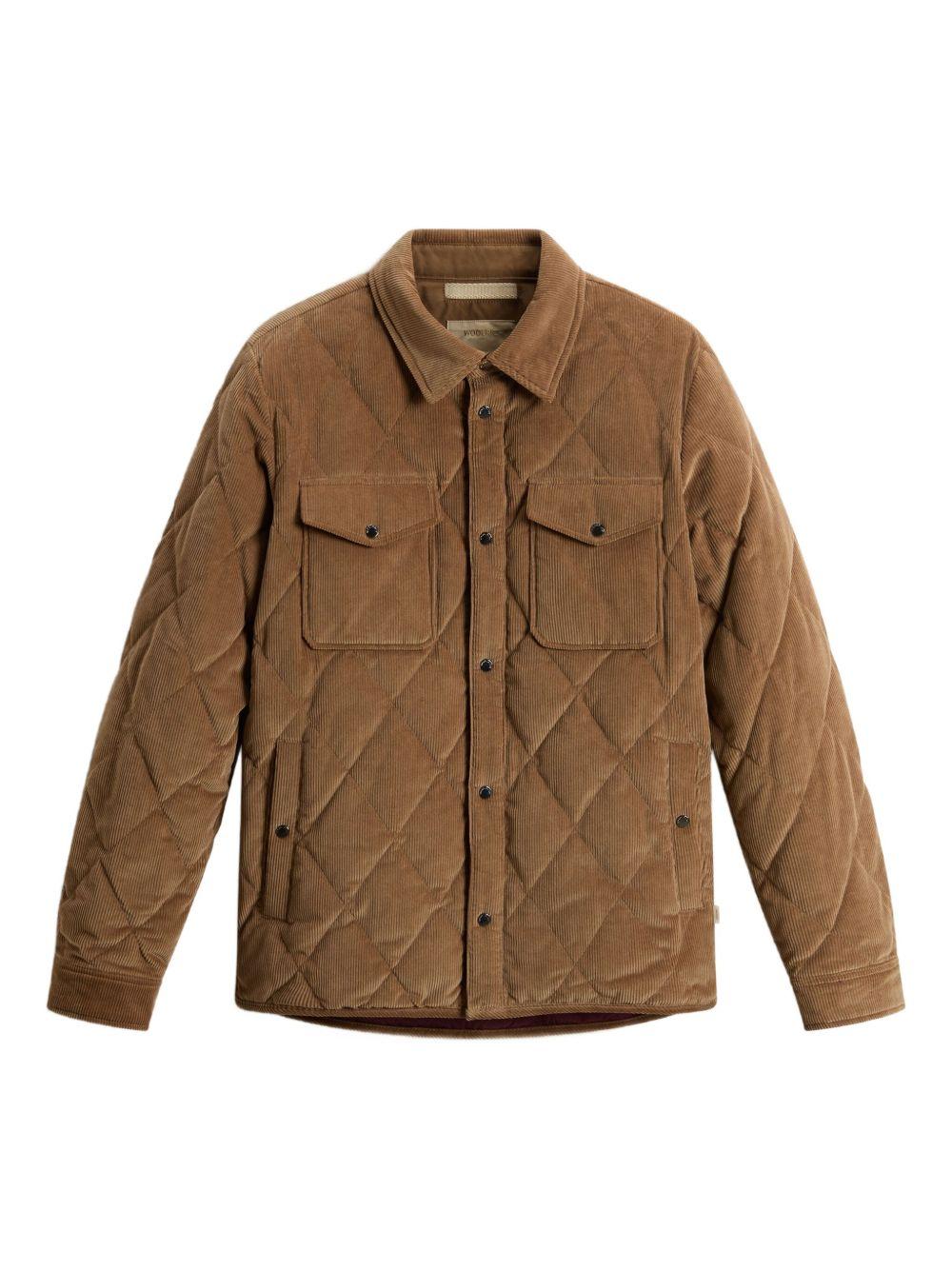Corduroy Alaskan shirt CFWOOS2014MRUT5017 746 WOOLRICH