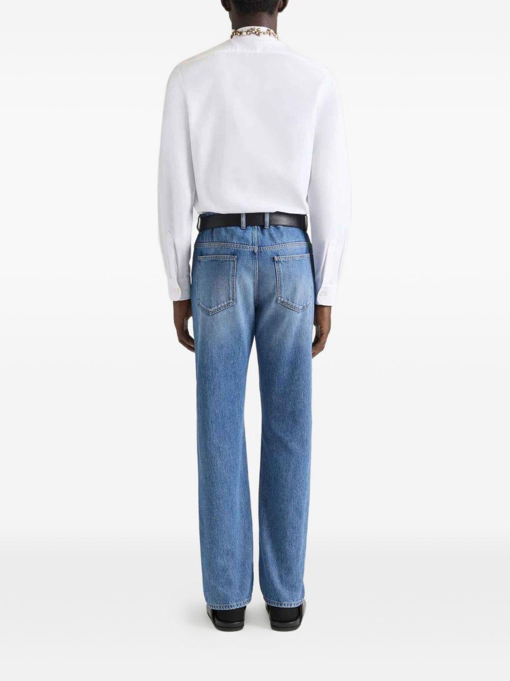 Couture Seam straight fit shadow washed jeans BM51P95YD3 420 GIVENCHY